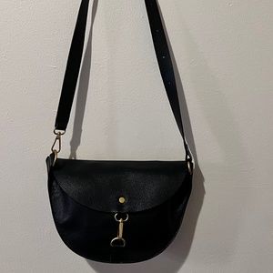 Banana Republic Factory Leather Crossbody Belt Bag